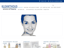 Tablet Screenshot of kleanthous-shop.de